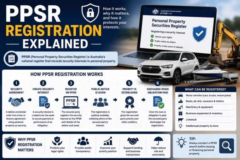PPSR Registration Explained