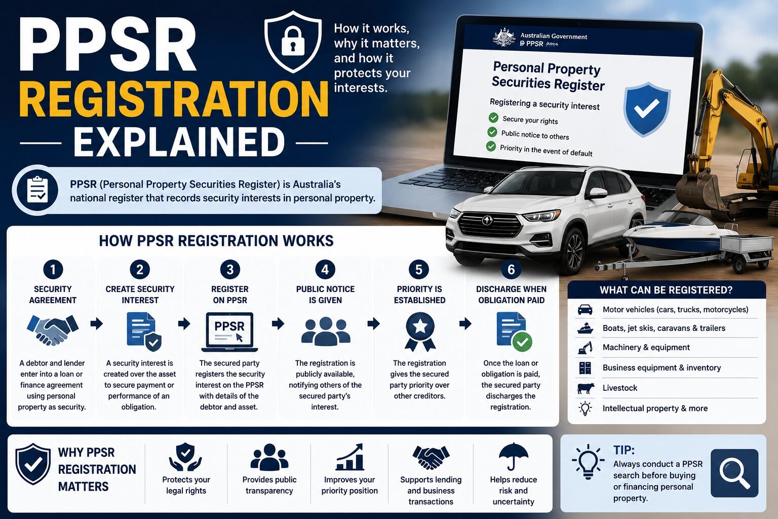 PPSR Registration Explained