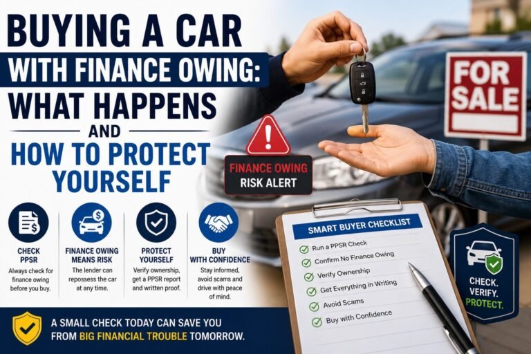 Car with Finance Owing