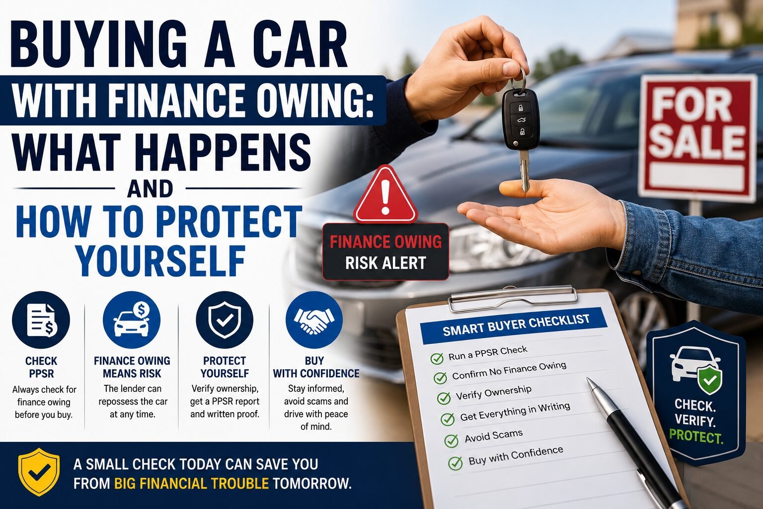 Car with Finance Owing