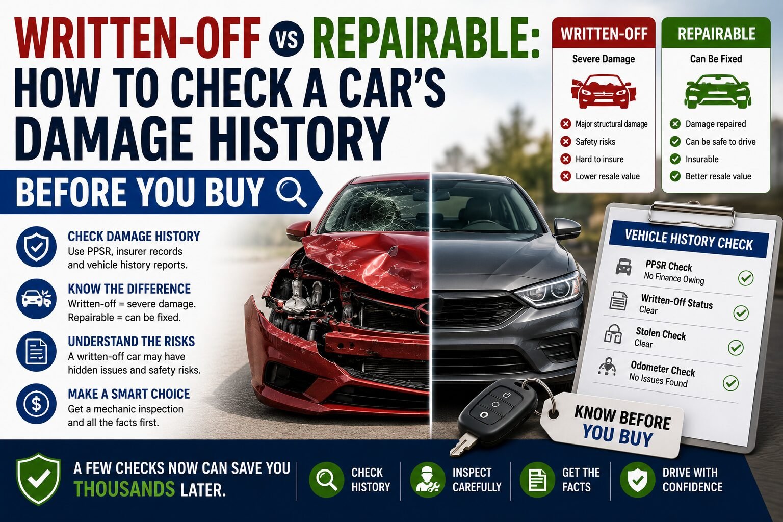 Written-Off vs Repairable