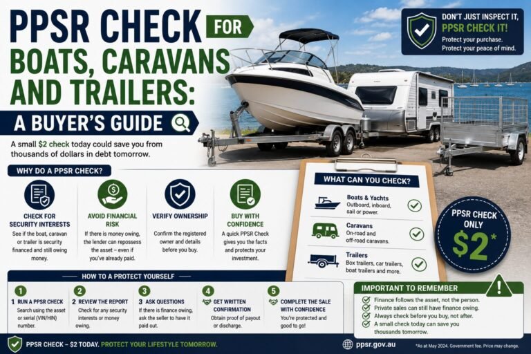 PPSR Check for Boats