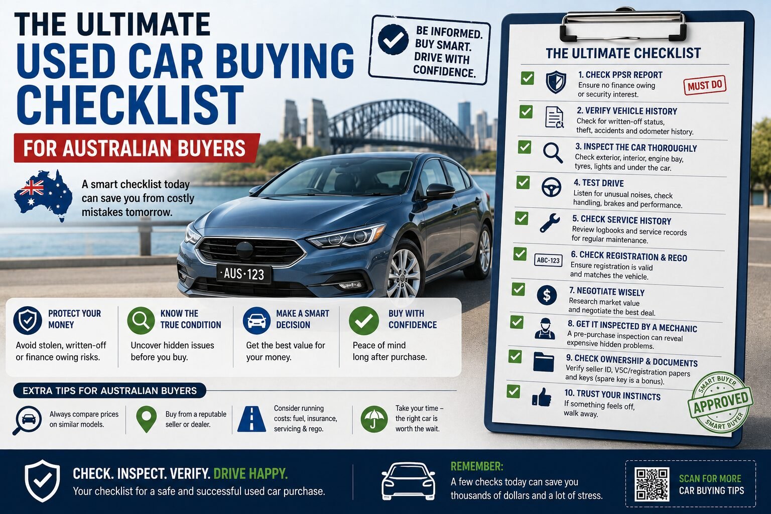 Used Car Buying Checklist for Australian Buyers